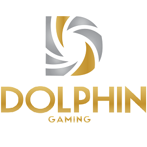 Logo for Dolphin Gaming. Click here to go to their website