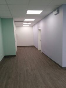Image shows Danforth location's hallway